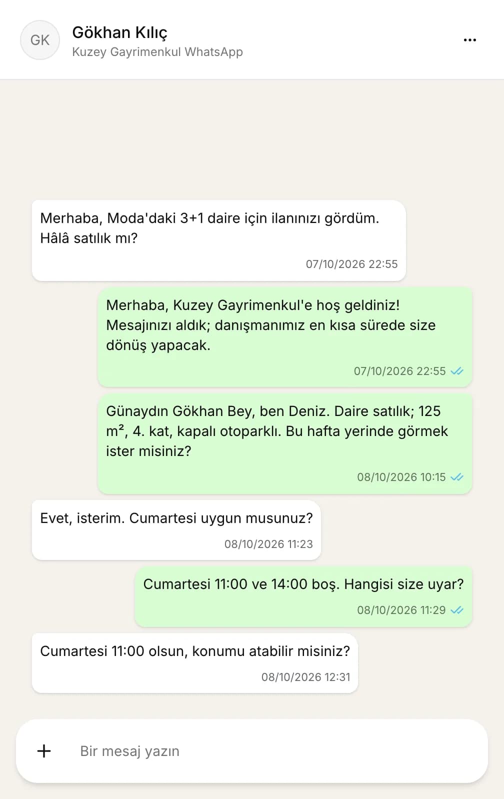 Talepler tek gelen kutusunda